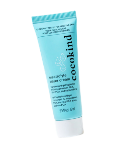 travel-size electrolyte water cream